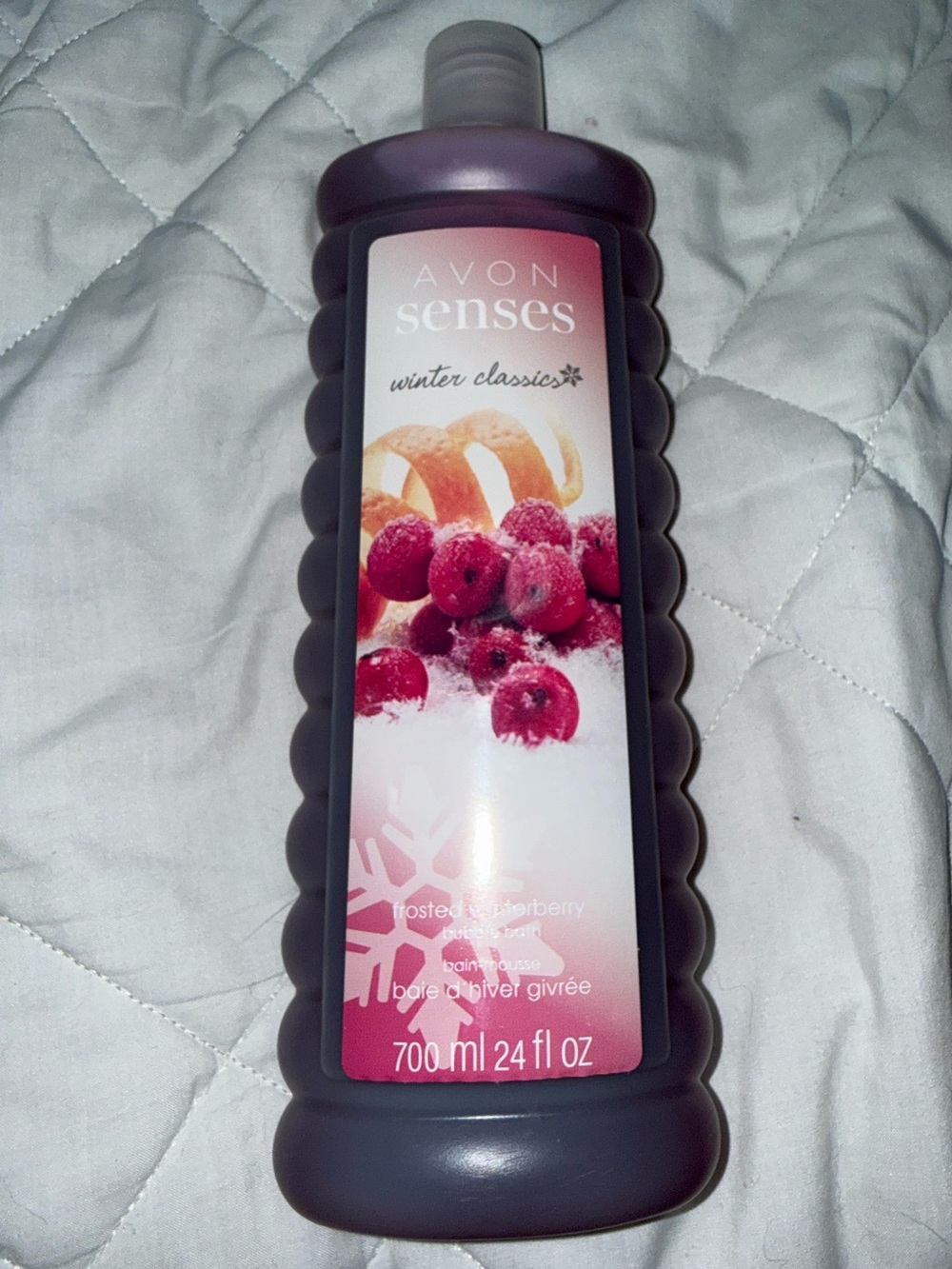 Vintage AVON Frosted Winterberry Bubble Bath